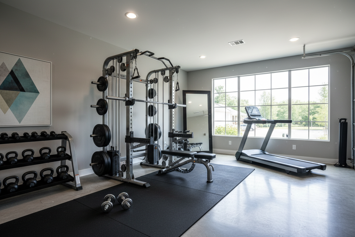 Why the Best Home Gym All-In-One Needs a Built-In Smith Rack