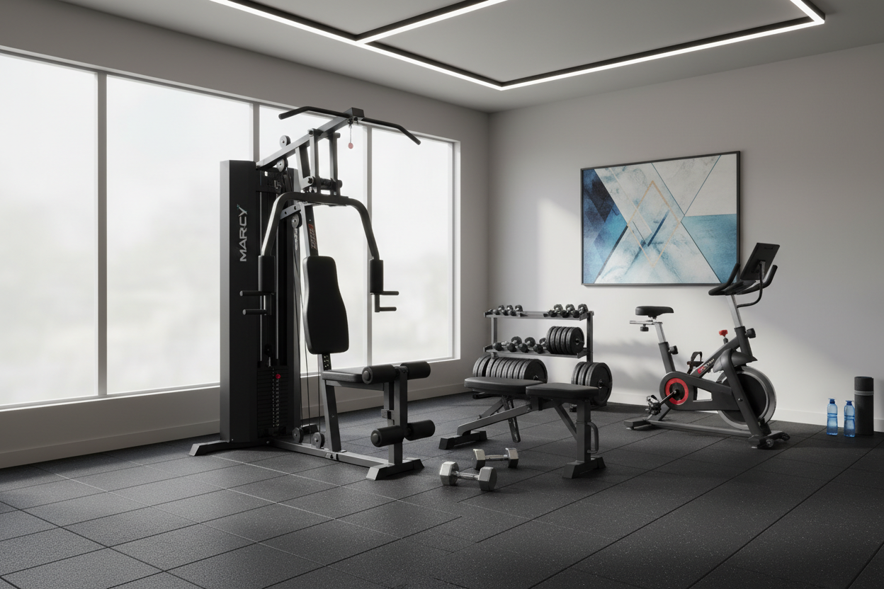 I Tried Replacing My Garage Setup With a Marcy At Home Gym
