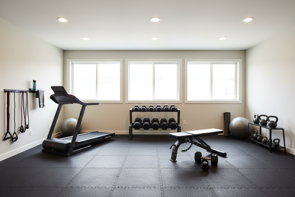 How to Build an Apartment Weight Set Without Ruining Your Floors
