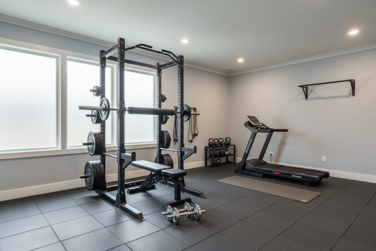 My DIY Gym Setup at Home Was a Disaster. Here's What to Buy.