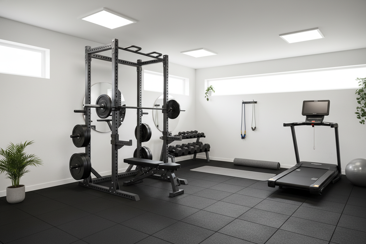 Stop Trying to Cram Commercial Gyms Equipment Into a Spare Room