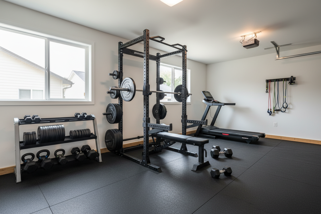 How I Built the Best Home Garage Gym Without Wasting $5K