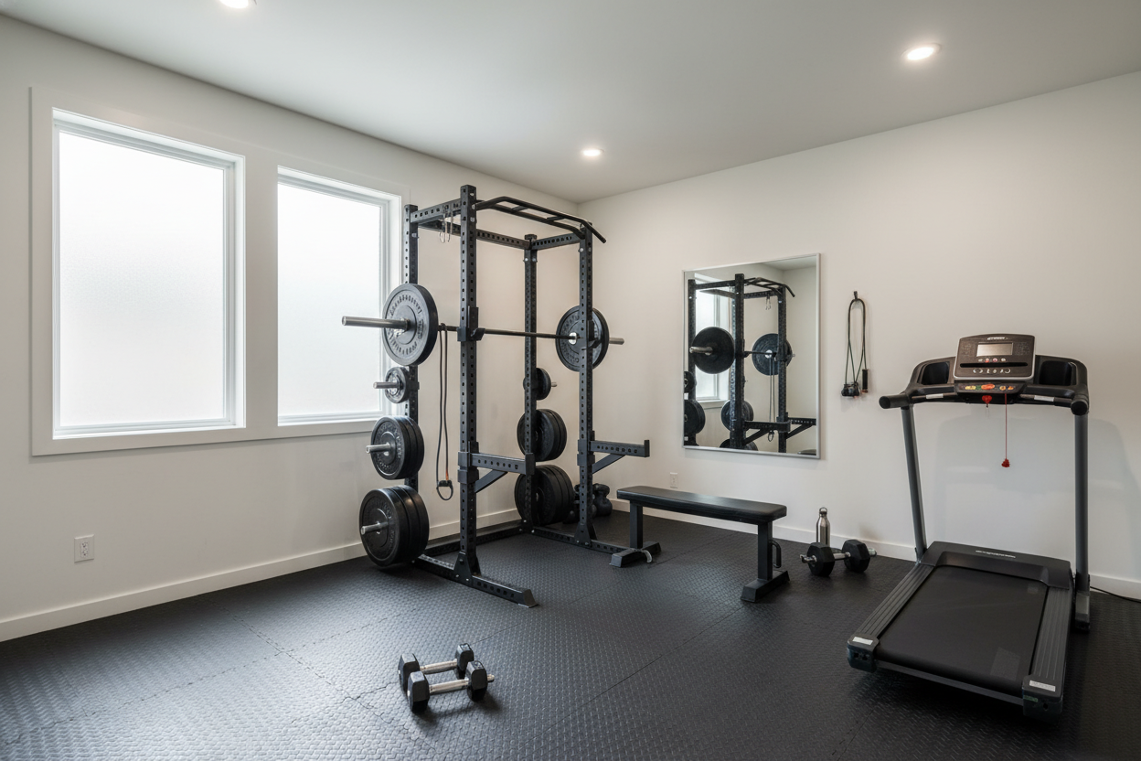 The Only 4 Things You Need for a Brutal Compact Home Gym