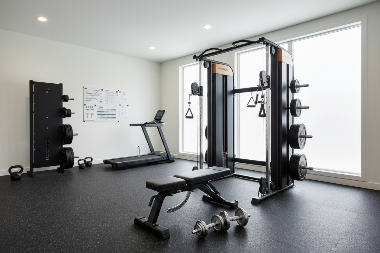 How to Share a Home Gym Machine Without Hating Your Partner