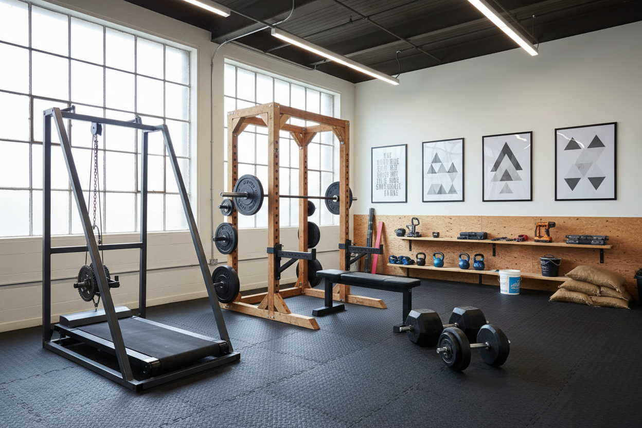 I Built 5 Homemade Gym Machines (And 3 Almost Killed Me)