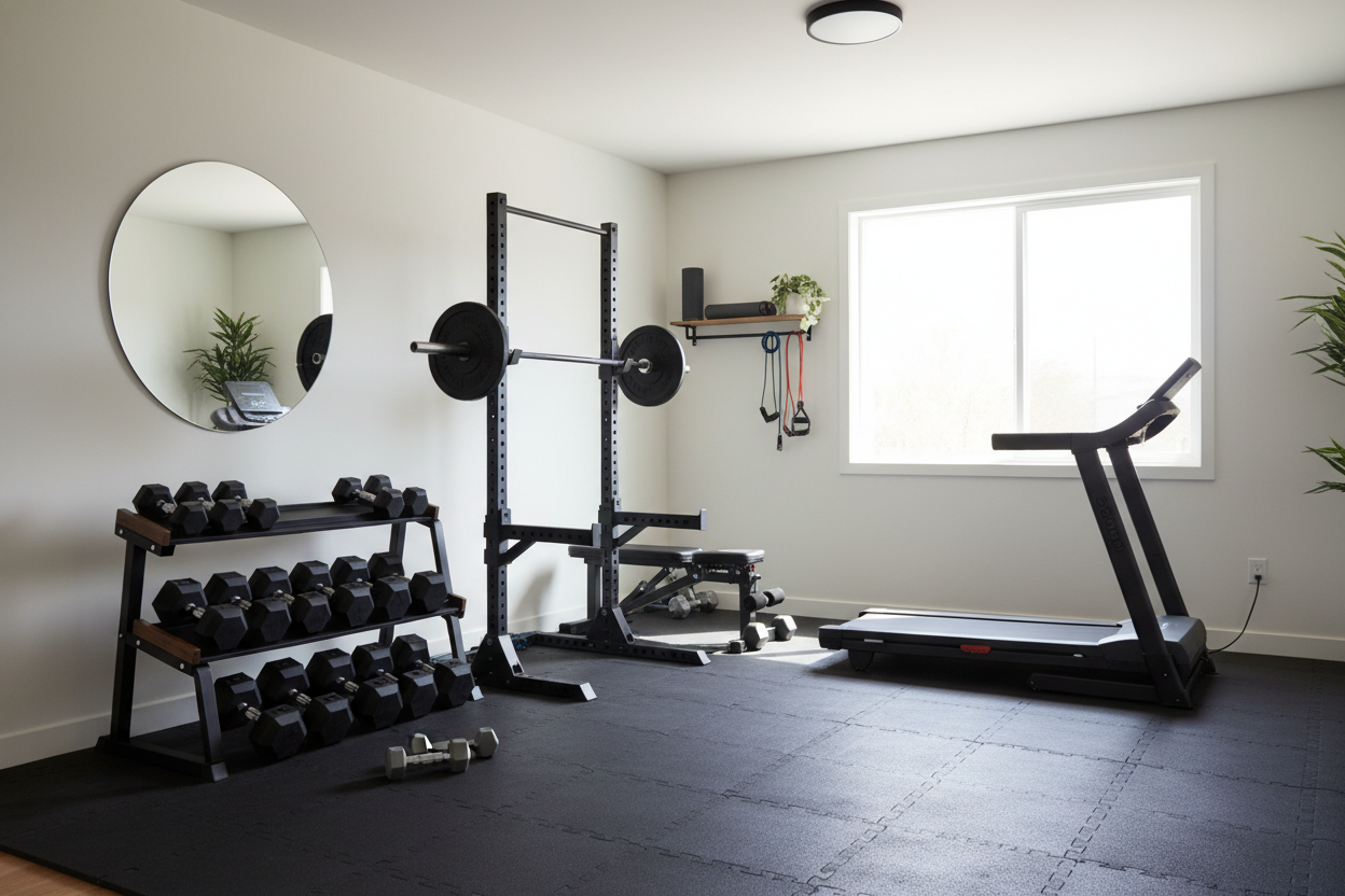I Refuse to Ruin My Decor With Living Room Exercise Equipment