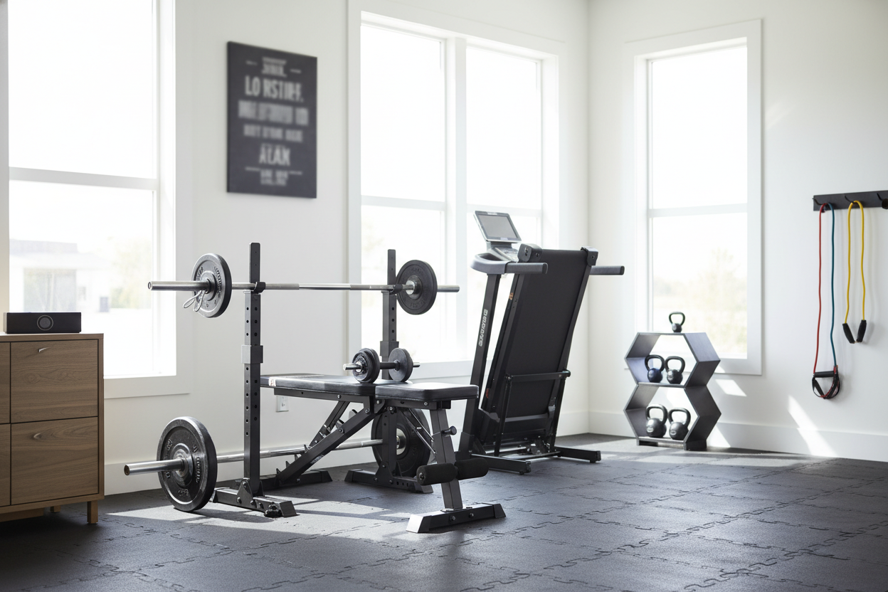 I Put a Fold Up Workout Machine in My Office (And It Didn't Suck)