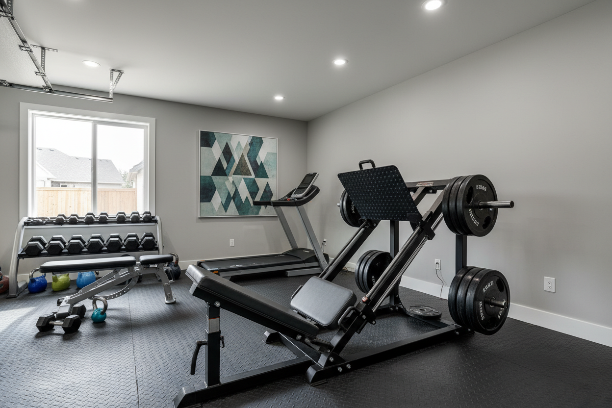 Why Your Weight Machine Leg Press Feels Terrible at Home