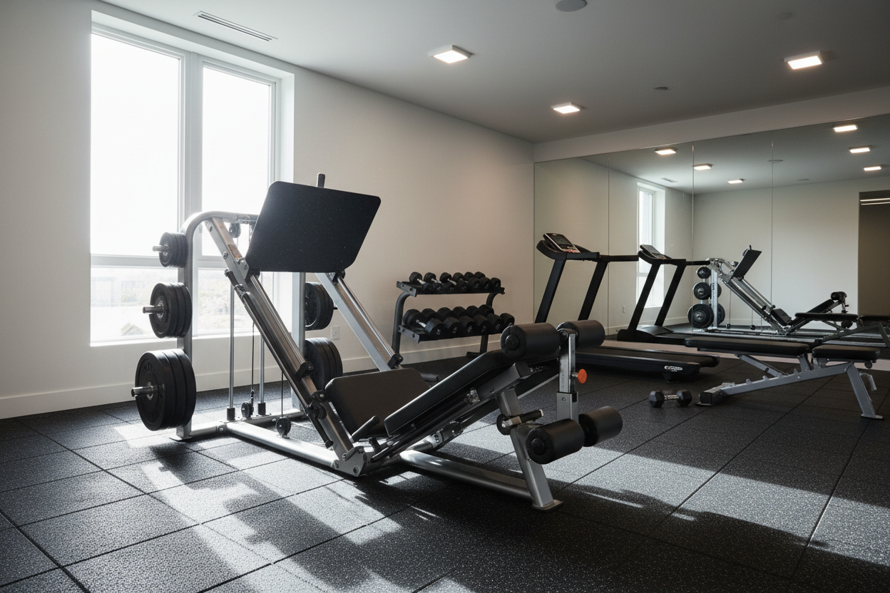 Can a Leg Press and Curl Machine Really Replace Three Stations?