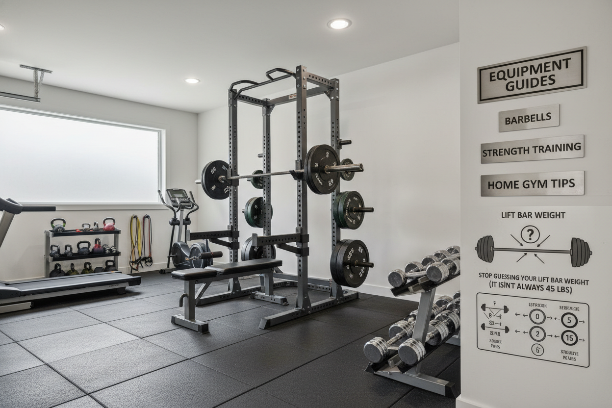 Stop Guessing Your Lift Bar Weight (It Isn't Always 45 Lbs)