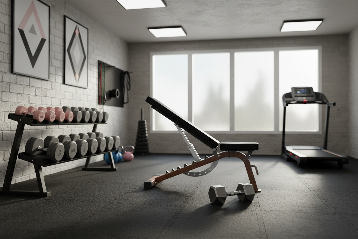 I Stopped Trying to Build a Commercial Dumbbell Set Gym at Home