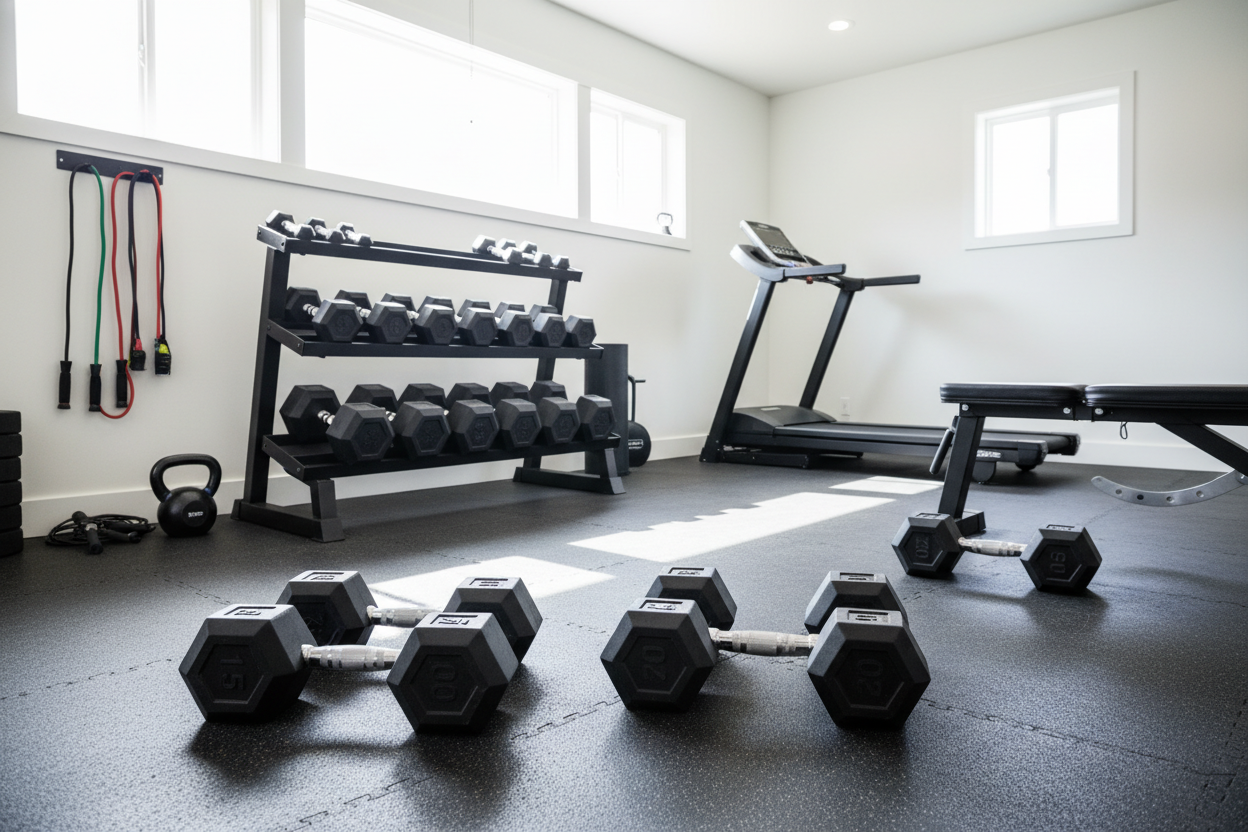 The Unsung Hero of My Garage: A 15 20 25 lb Dumbbell Set