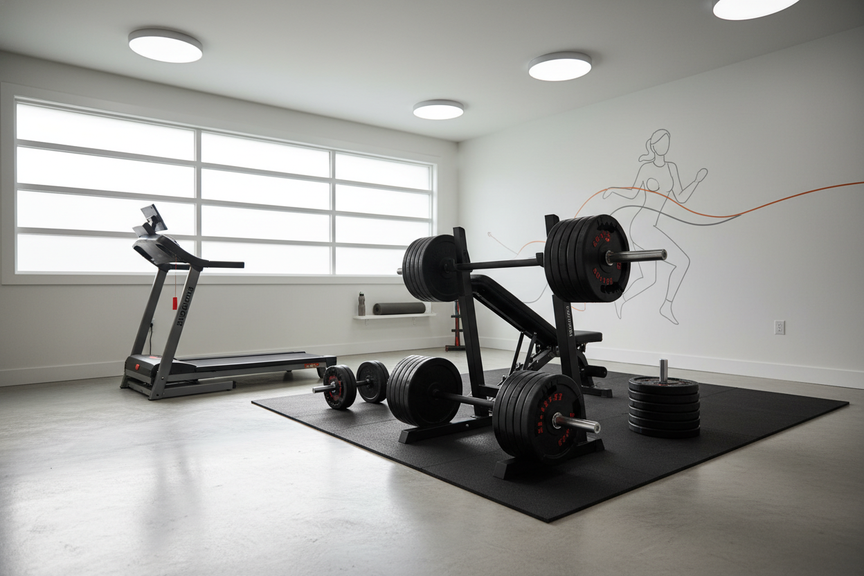 No Space? Try an Adjustable Dumbbells Barbell Setup