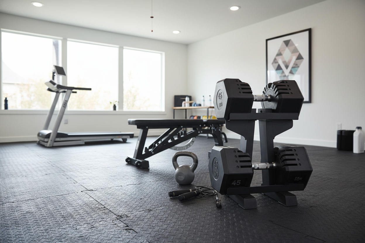 The Strange Reality of Lifting With a Vivitar Adjustable Dumbbell