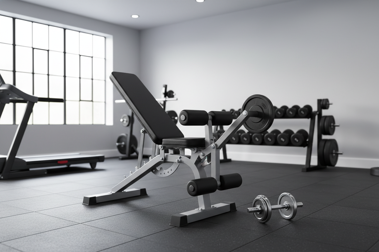 Is an adjustable workout bench with leg curl actually worth it?
