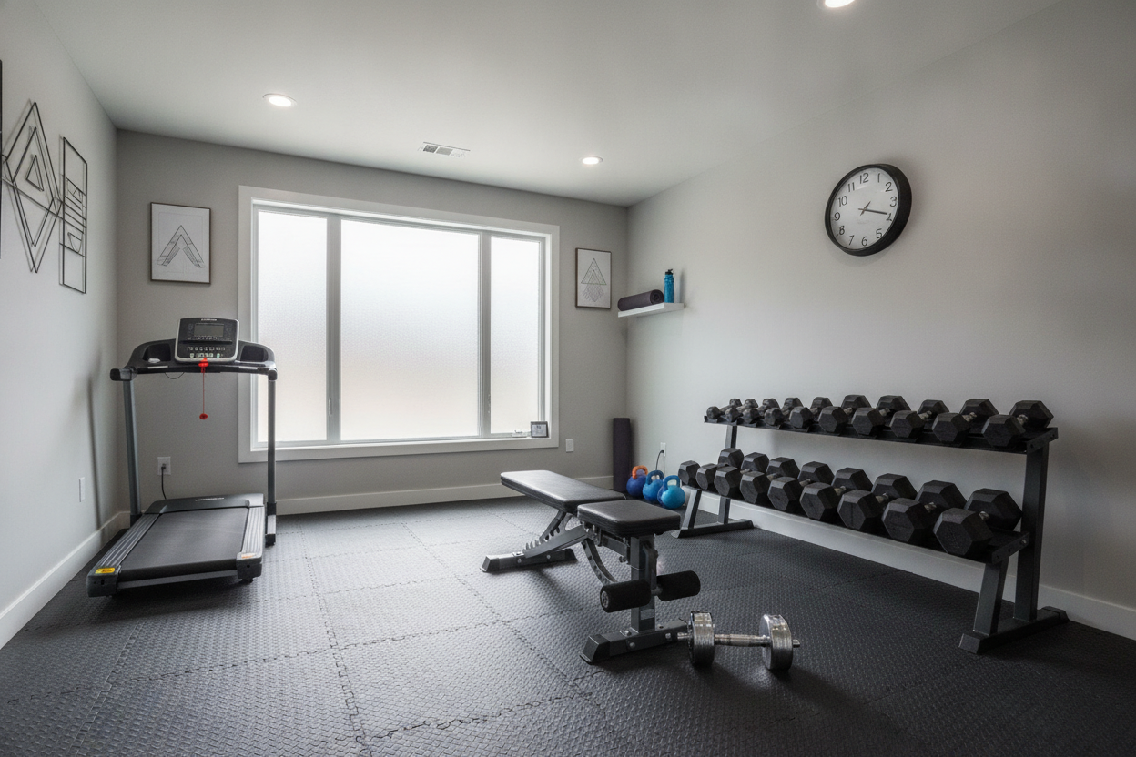 Stop Wasting Space: Why a Free Weight and Bench Setup Wins