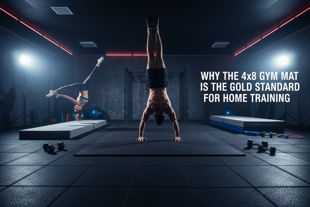 Why the 4x8 Gym Mat is the Gold Standard for Home Training