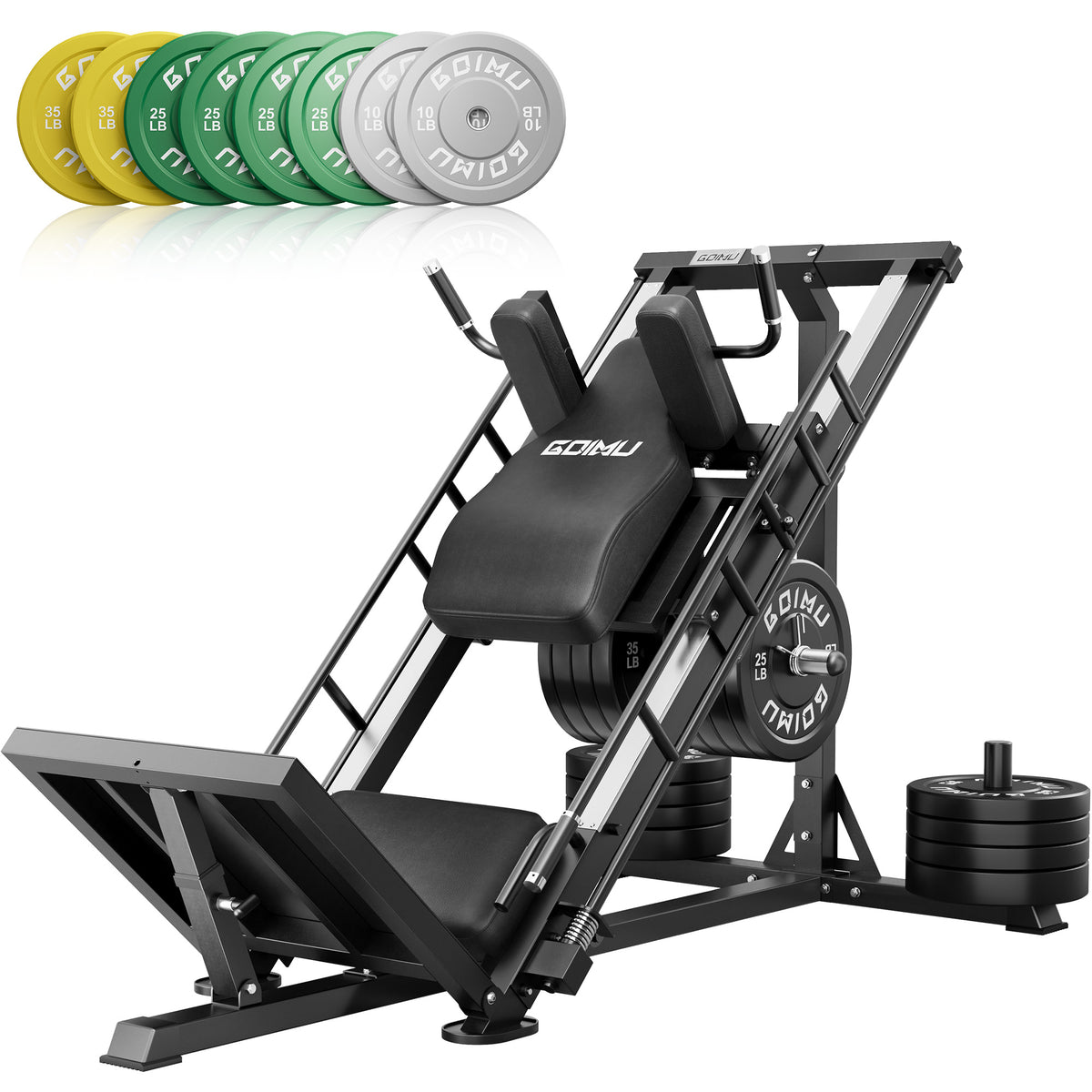 Machine combinée 3 en 1 Hack Squat et presse à jambes L2