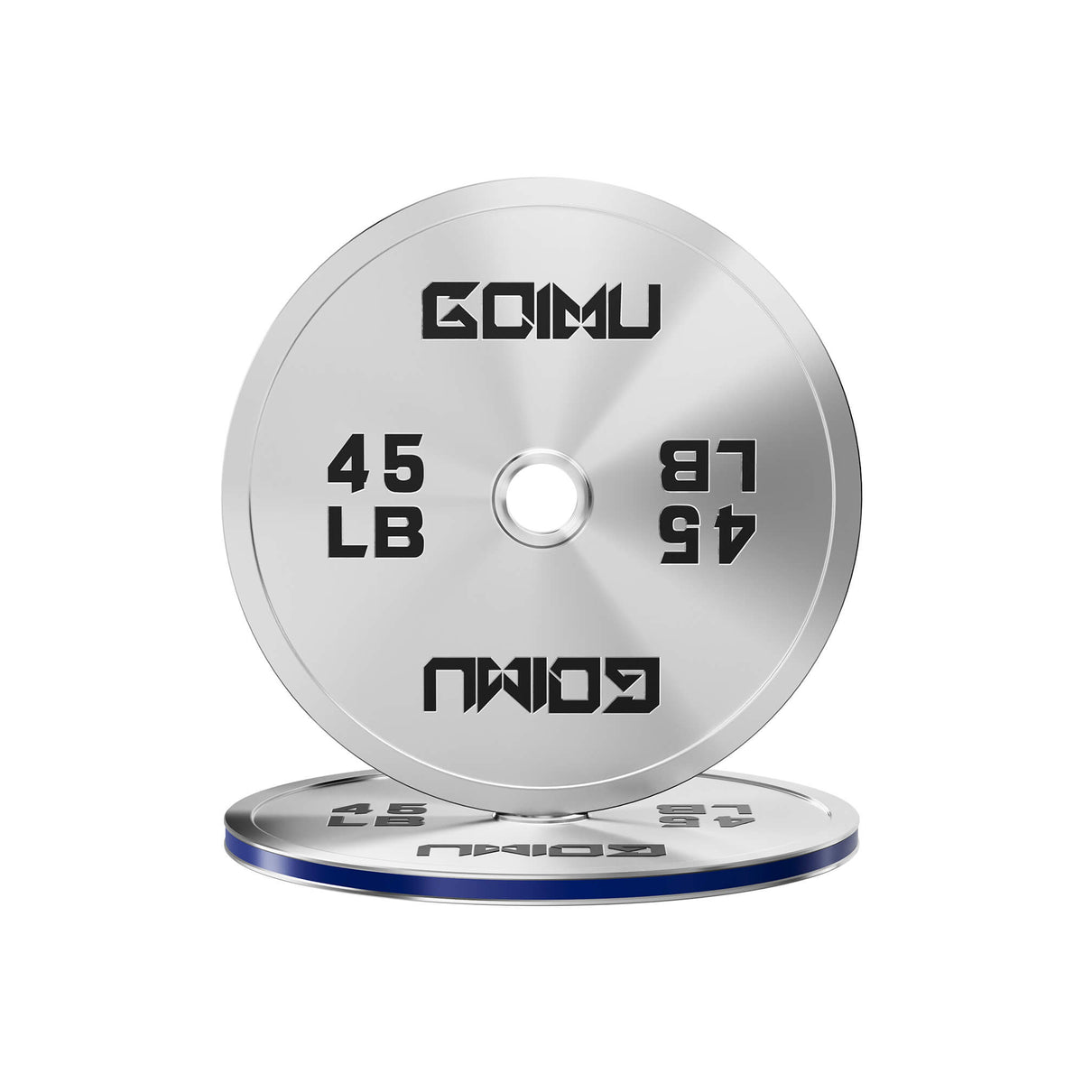 Steel Olympic Plate Sets-Chrome Plated MS01