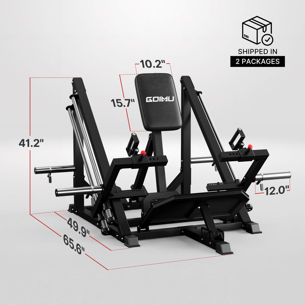 Plate-Loaded T-Bar Row Machine RM02