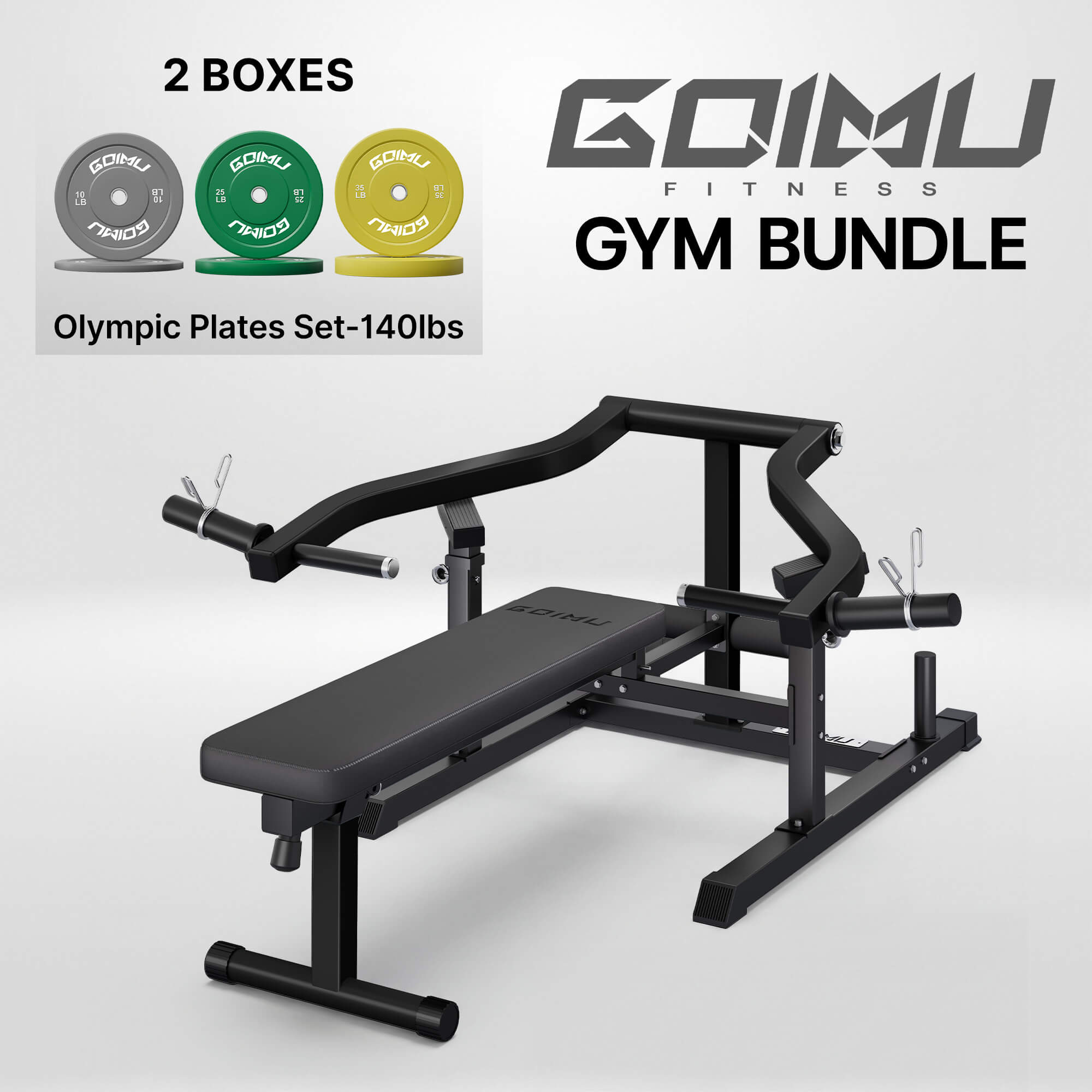 Weight Bench Chest Press Machine Independent Arms Z1-PRO