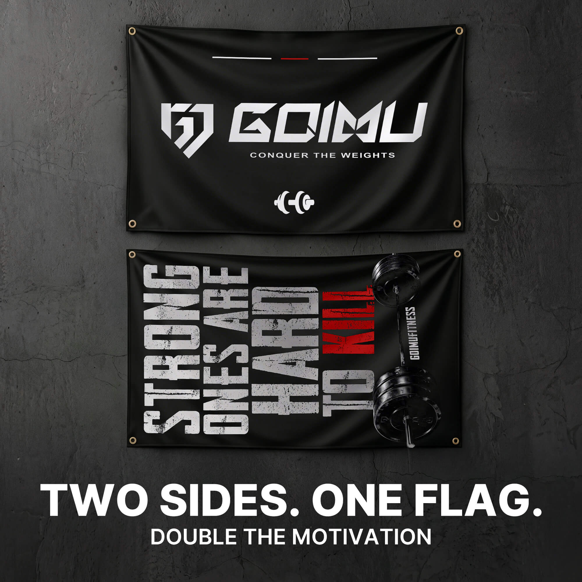 GOIMU Gym Flag