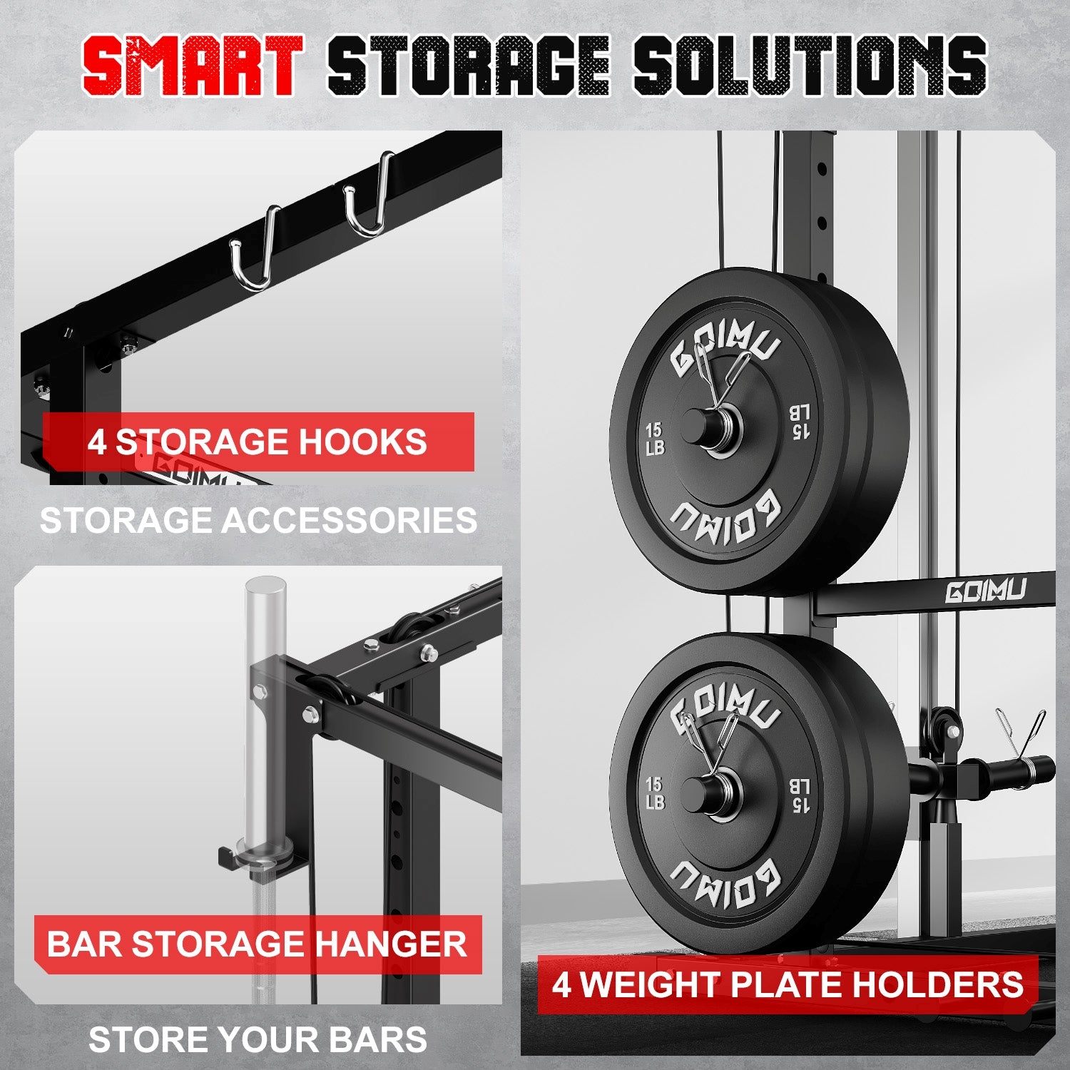 Power Cage with Cable Crosssover Machine R1-V4