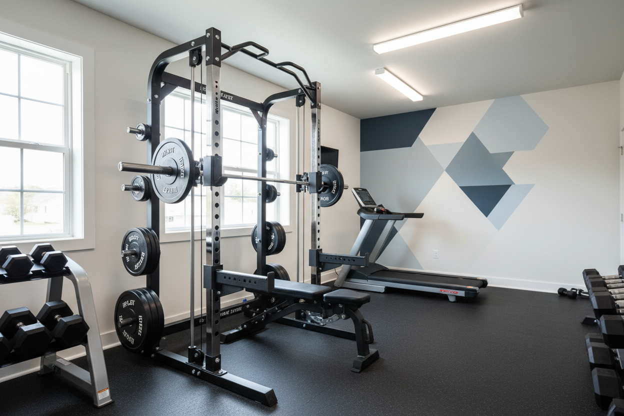 Is the Inflight Fitness Smith Machine Overkill for a Garage Gym?