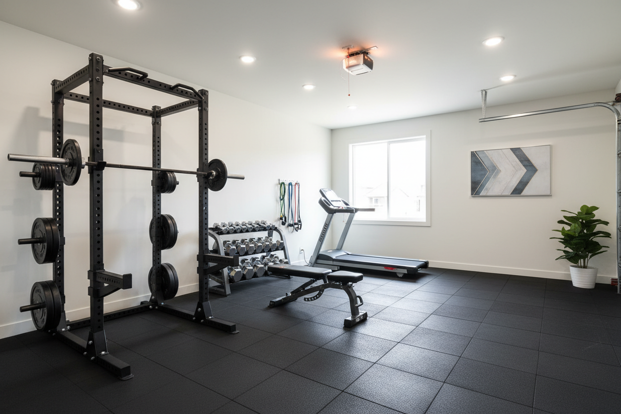 Your Cluttered Garage Isn't the Best Weight Room (Here's How to Fix It)