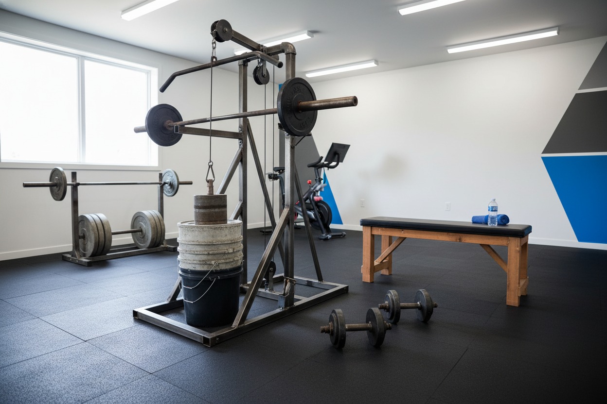 I Built a Homemade Gym From Scratch (And Regret Half of It)