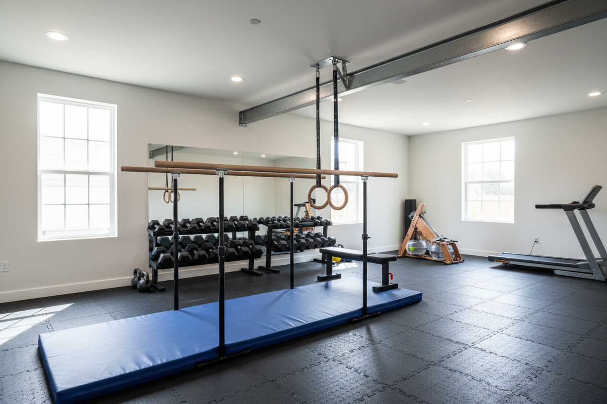 Your Ceiling Can't Handle Gymnastics Equipment at Home (Here's the Fix)