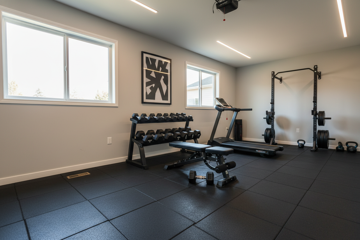 The Best Weights Home Gym Setup Doesn't Need 50 Pairs of Dumbbells
