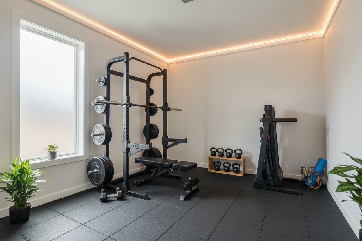 You Don't Need 500 Square Feet for the Best Home Gym Setup