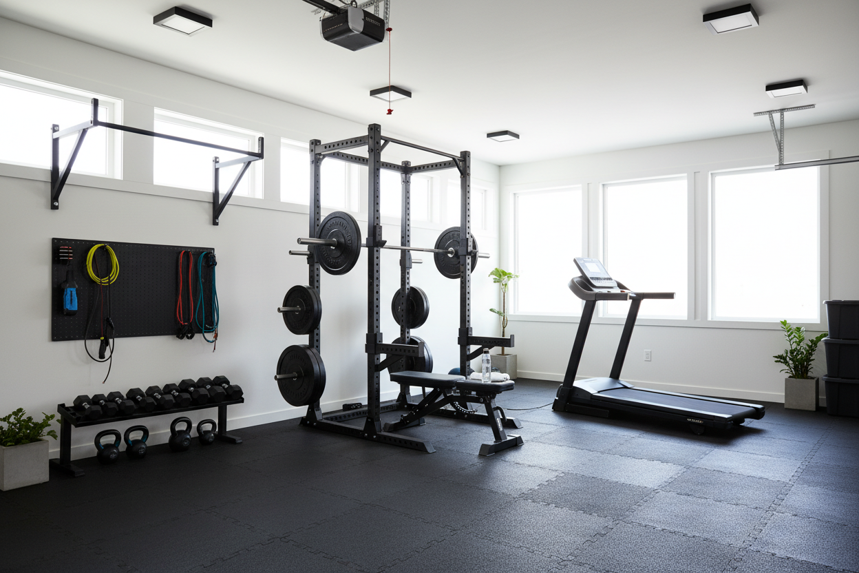 Why Most Home Garage Gyms Become Expensive Storage Units