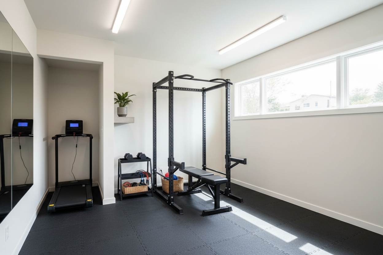 I Survived on These Space-Saving Home Gym Corner Ideas for 2 Years
