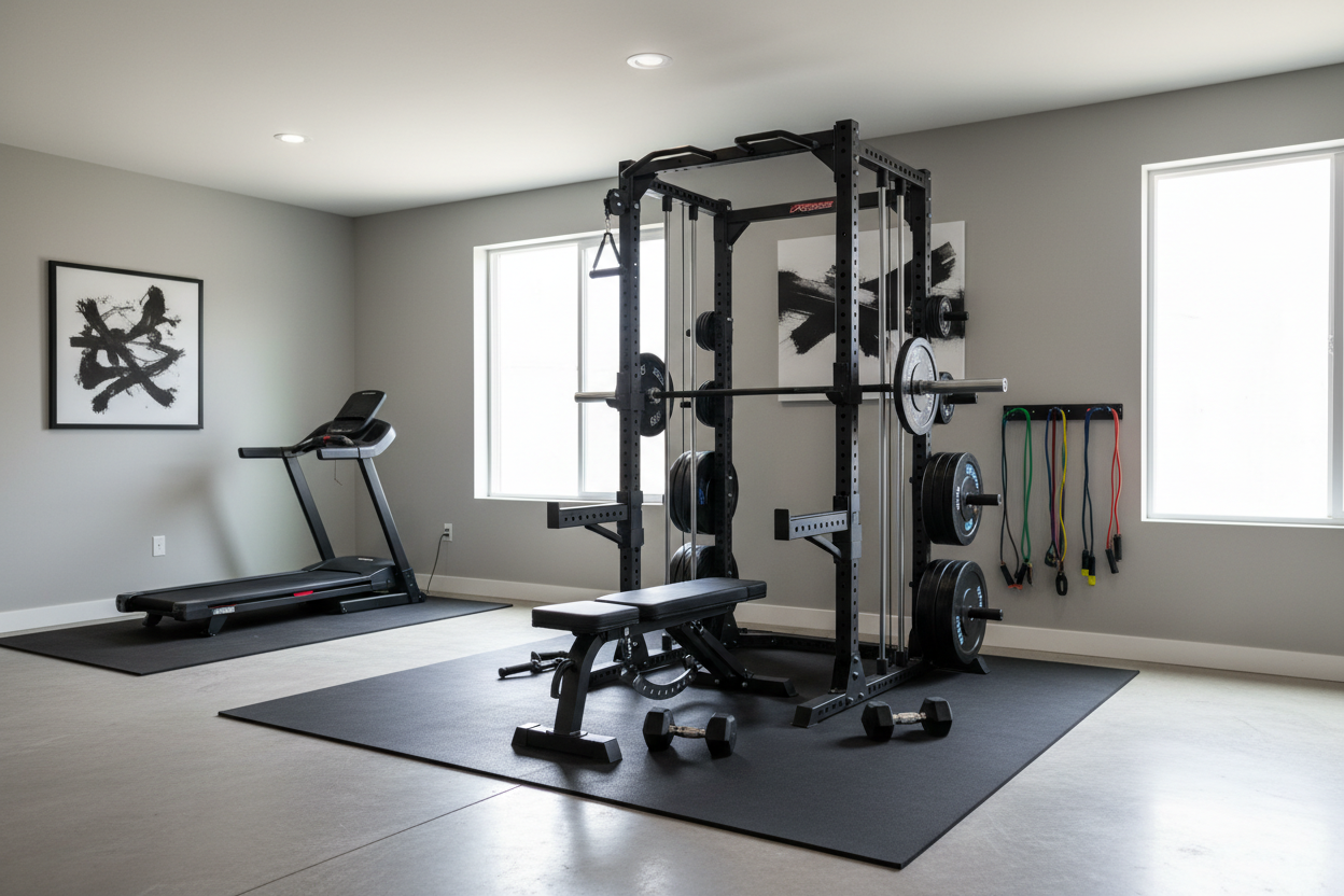I Replaced 5 Common Workout Machines With Just One Rack Setup