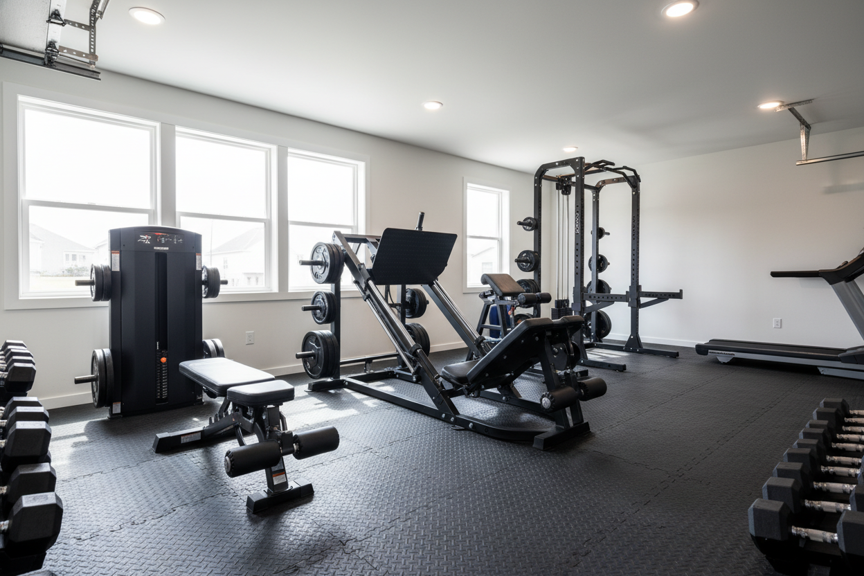 Which Leg Exercises Machines Actually Belong in a Garage Gym?
