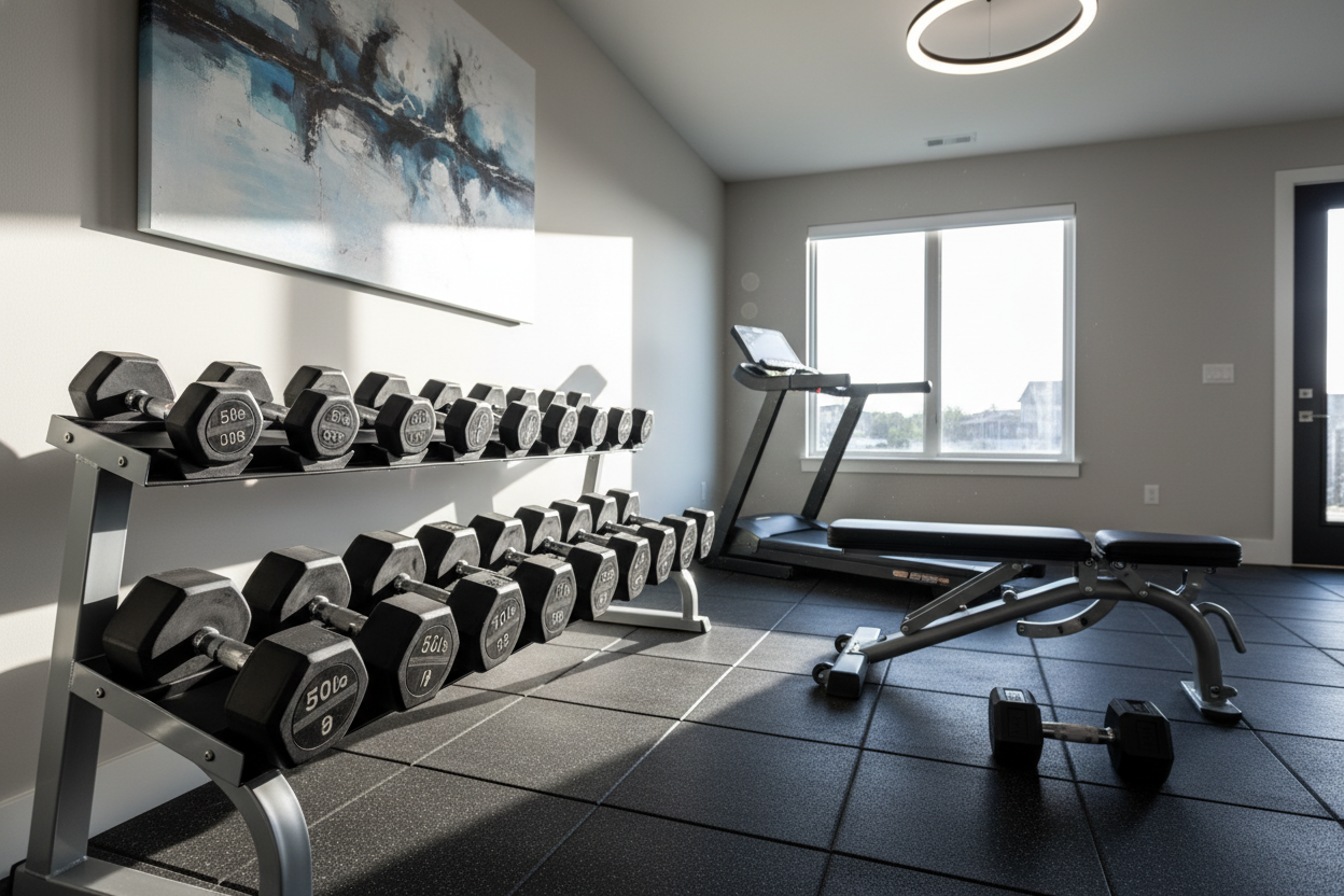 Do You Actually Have the Floor Space for a Dumbbell Set 5-100?