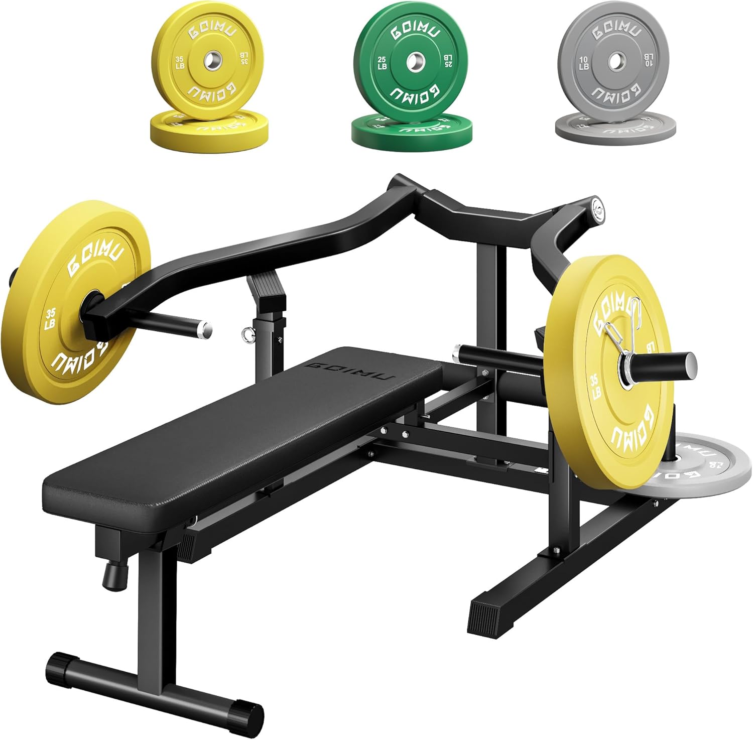Z1-PRO Weight Bench  Chest Press Machine Independent Arms