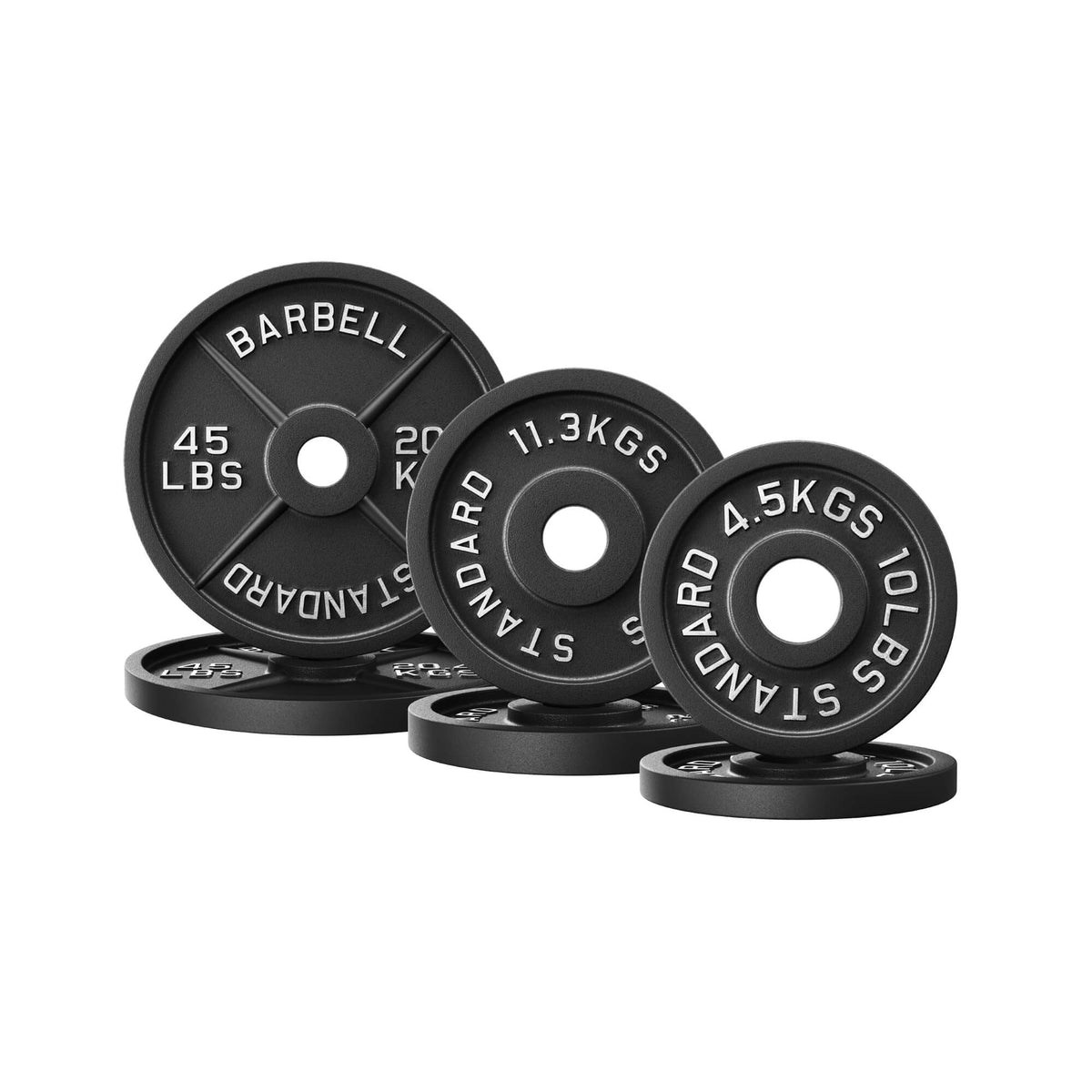 Ensemble de plaques en caoutchouc - Noir mat MB01