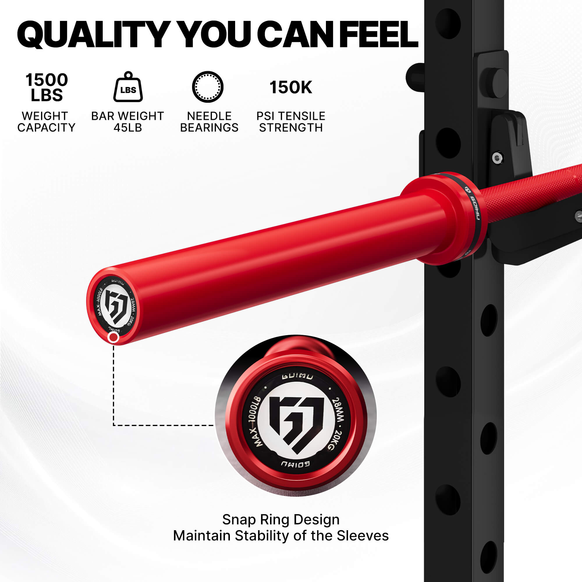 20KG Olympic Barbell PB01
