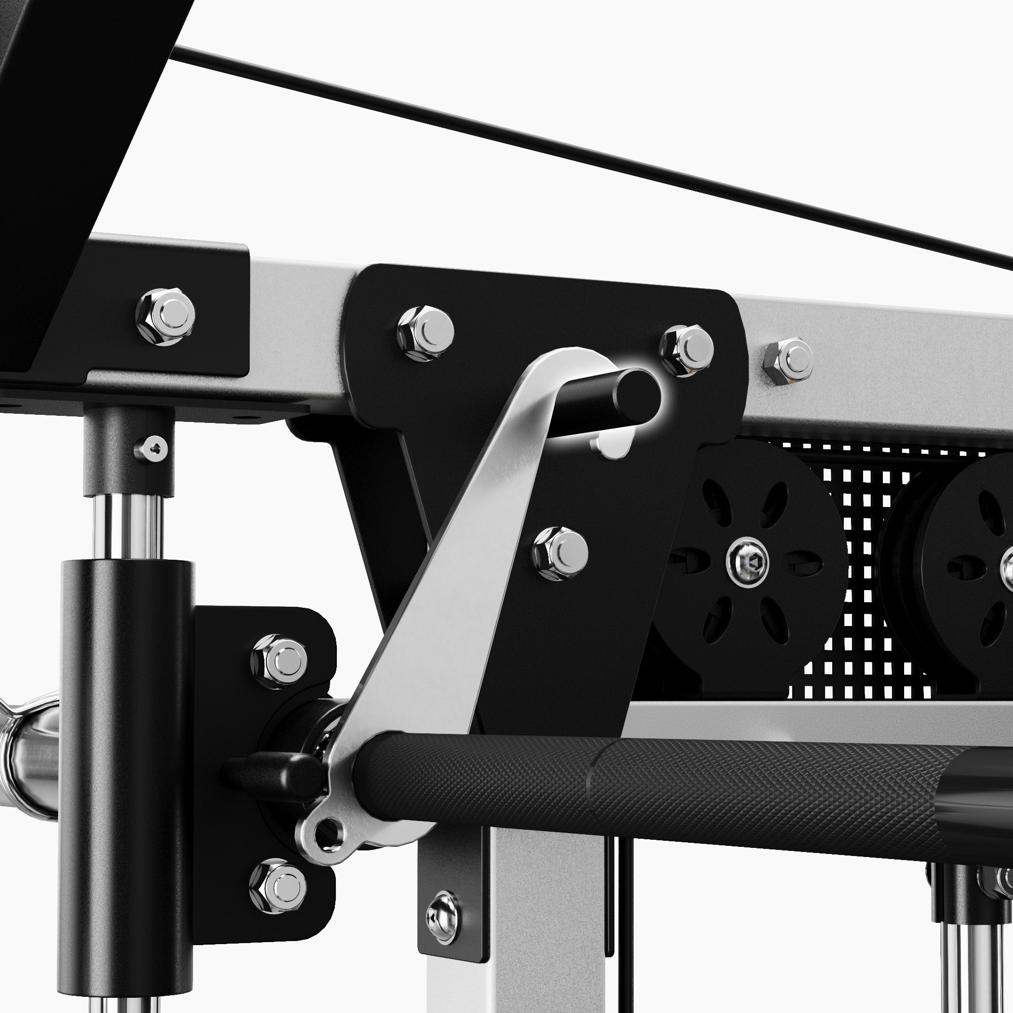 All-In-One Smith Machine Functional Trainer With Dual Pulley