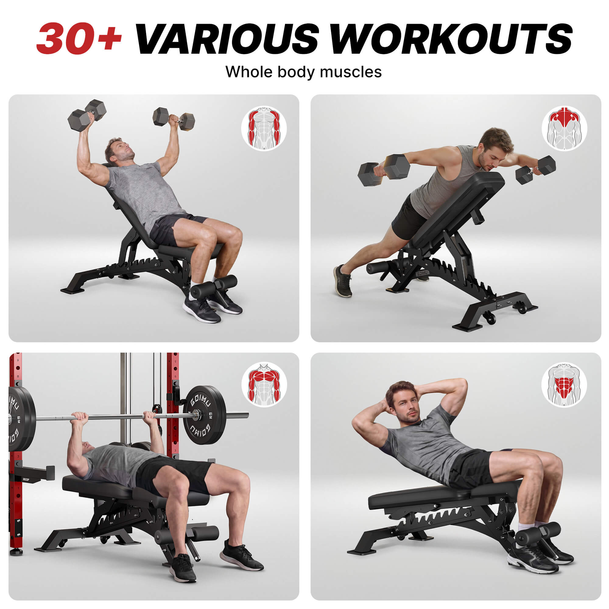 Adjustable Weight Bench WB01