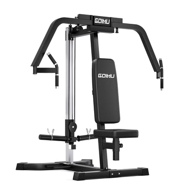 Black gym machine with 'GOIMU' branding on a white background.