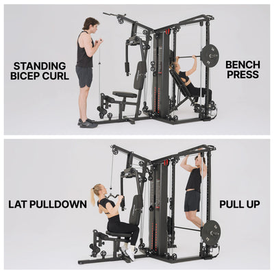 Full-Body Multi Training Station Smith Machine DM01