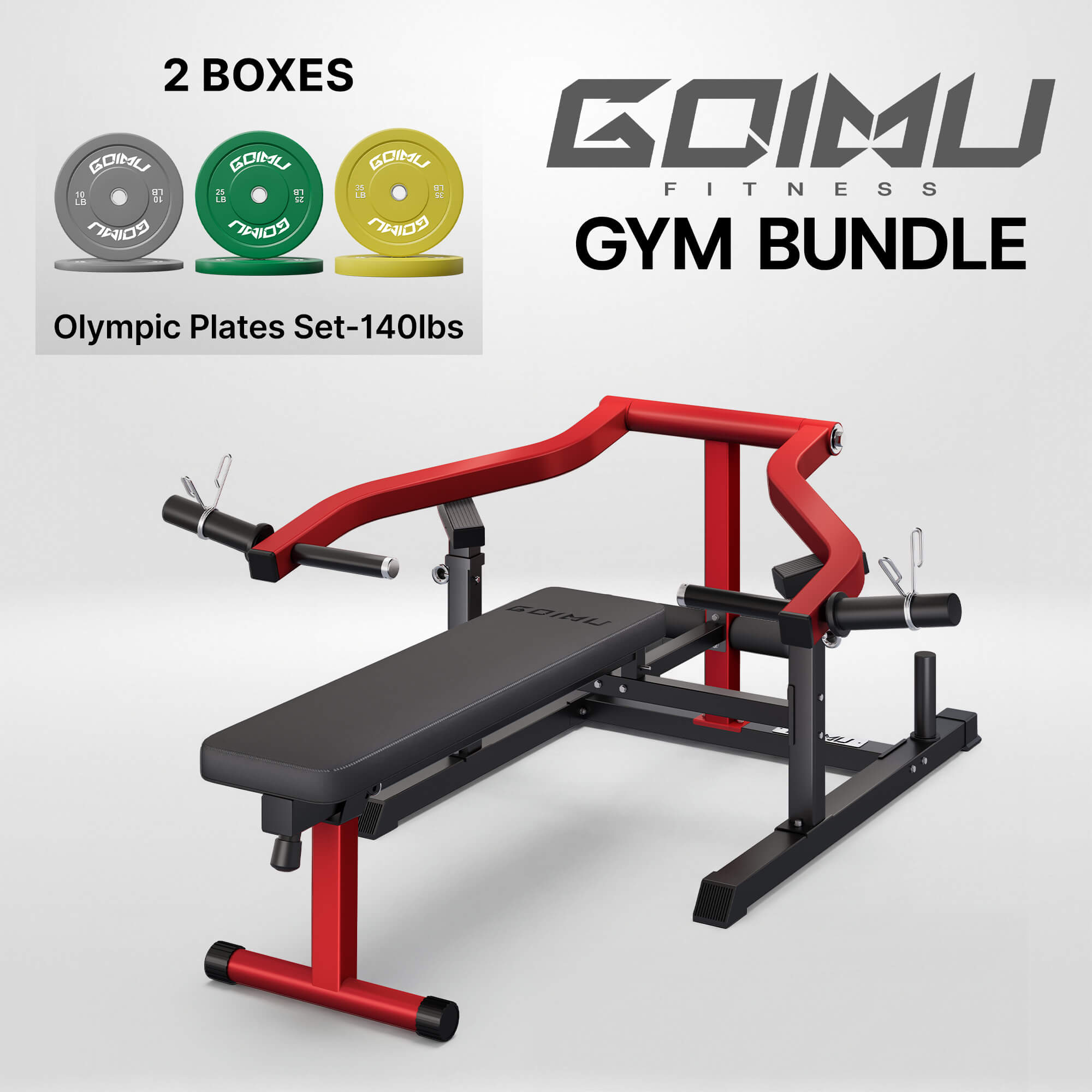 Weight Bench  Chest Press Machine Independent Arms Z1-PRO