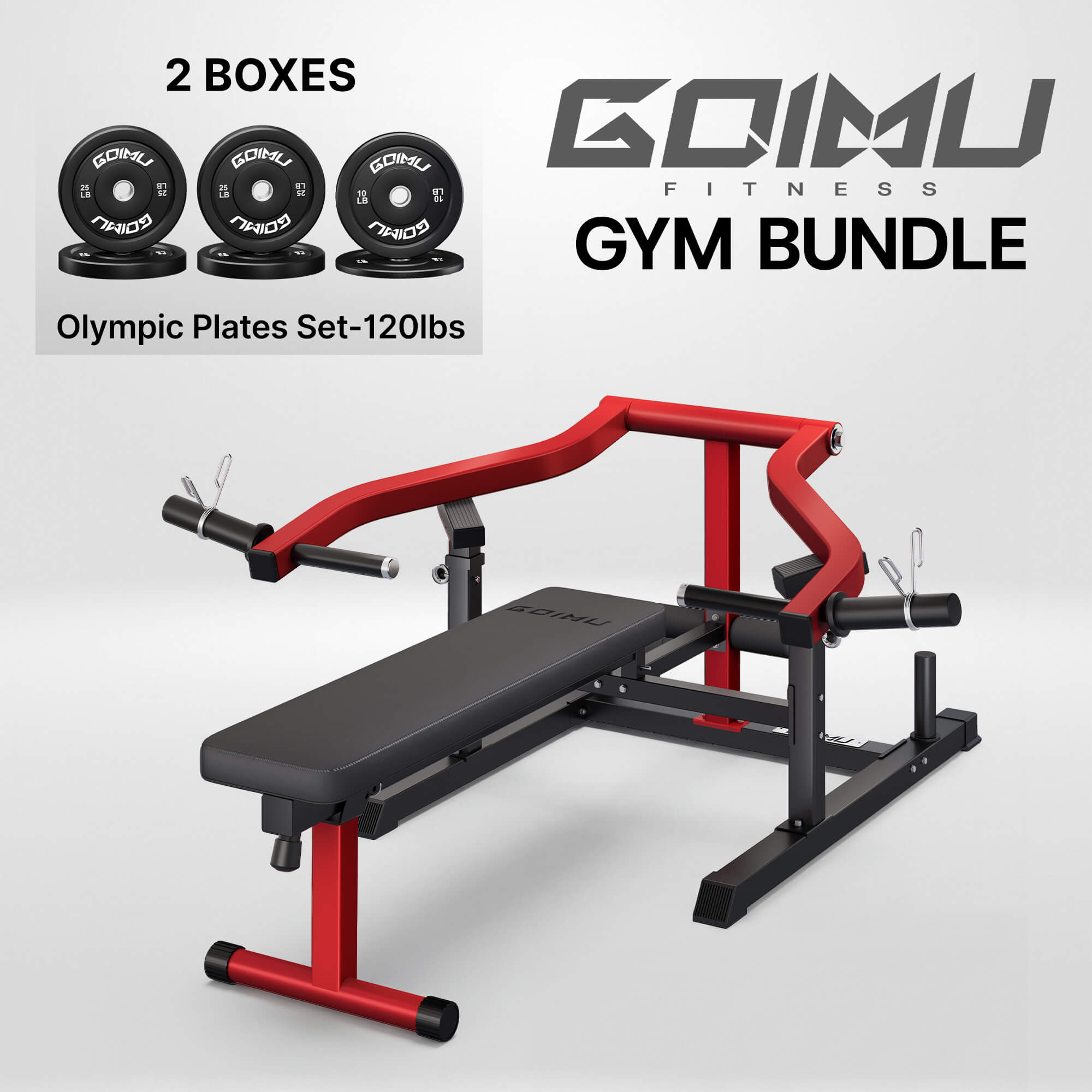 Weight Bench  Chest Press Machine Independent Arms Z1-PRO