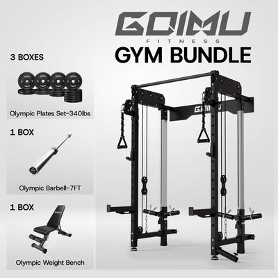 Folding Wall Mounted Power Rack WM3-V4