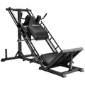 Black gym machine with 'Gomu' branding on a white background.#color_black