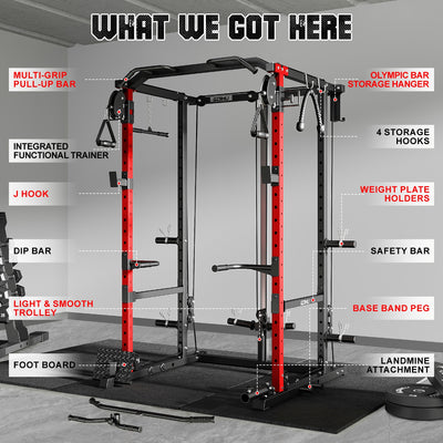 Power Cage with Cable Crosssover Machine R1-V4